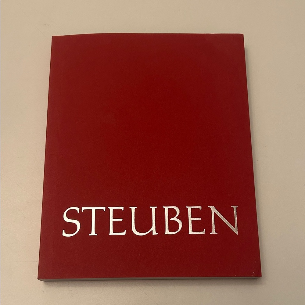 Vintage Steuben Glass Catalog Book 1979-1980